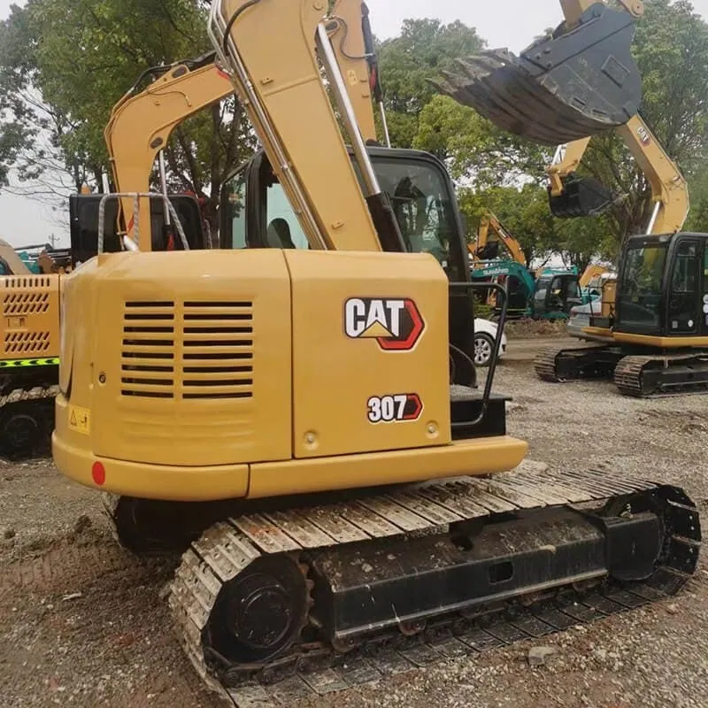 Used Cat 307 Mini Excavator 7 Ton Digger For Sale Caterpillar 307E2 - Image 4