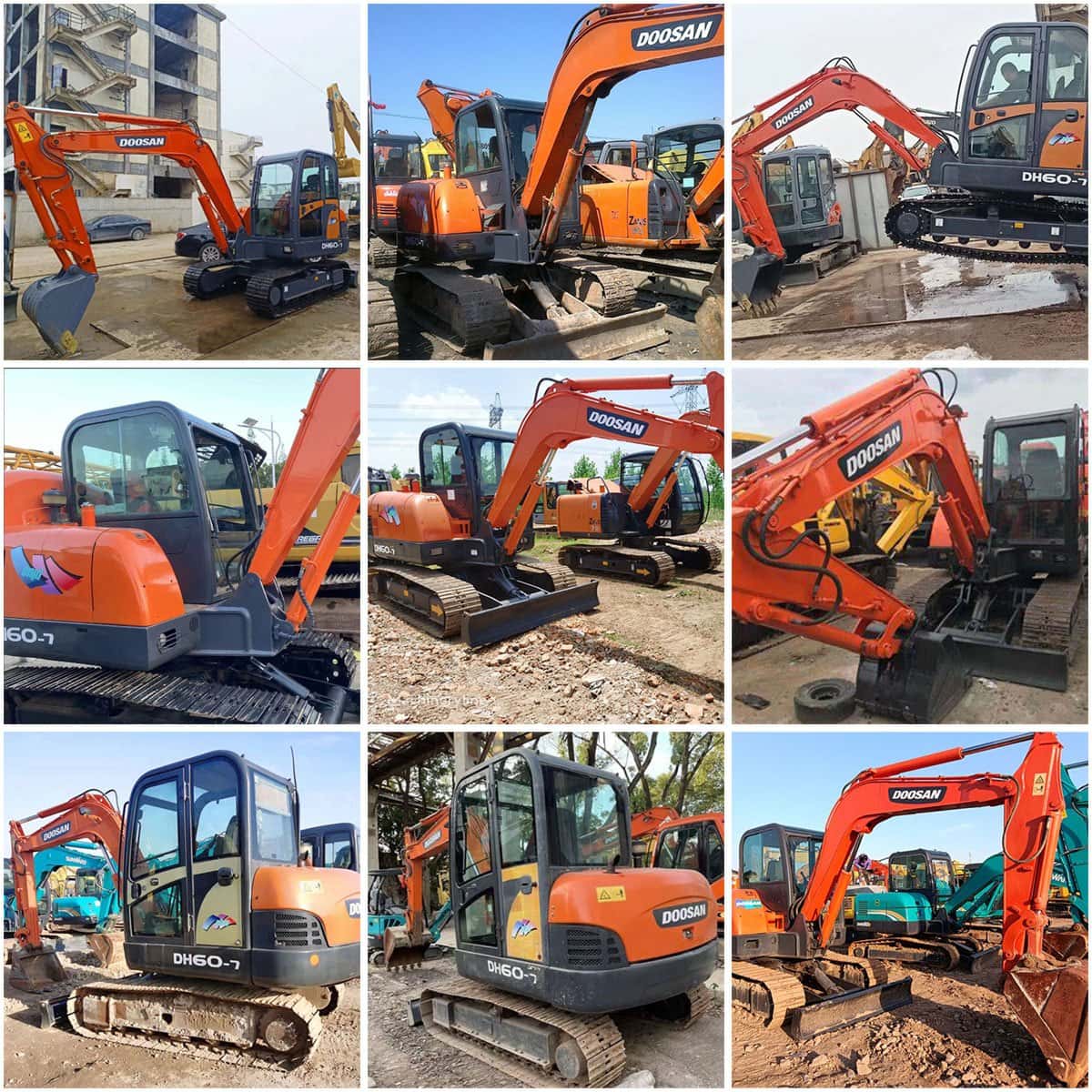 Used Doosan DH60-7 second-hand Excavator