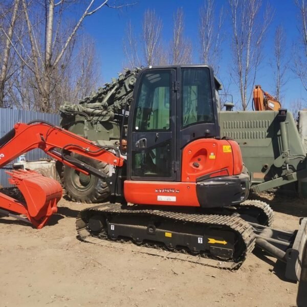 Almost New Used Kubota KX155-5 Mini Excavator Crawler Digger