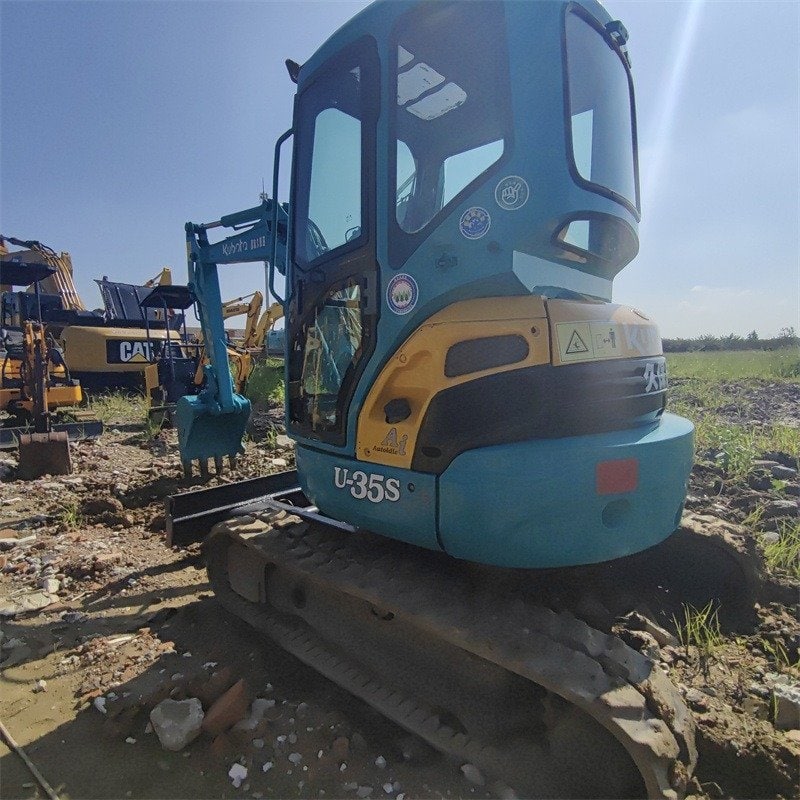 Used Kubota U35S Mini Crawler Excavator Origin Japan Track Excavator - Image 3