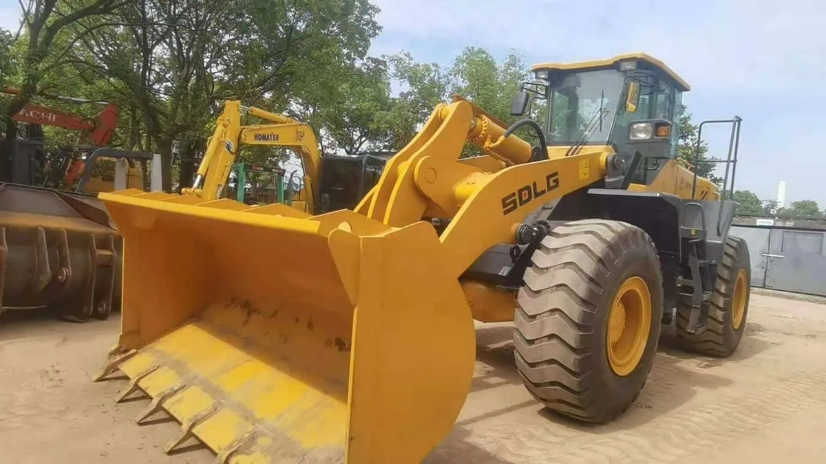 Used SDLG LG968V Second-hand Wheel Loader Front Loaders - Image 4