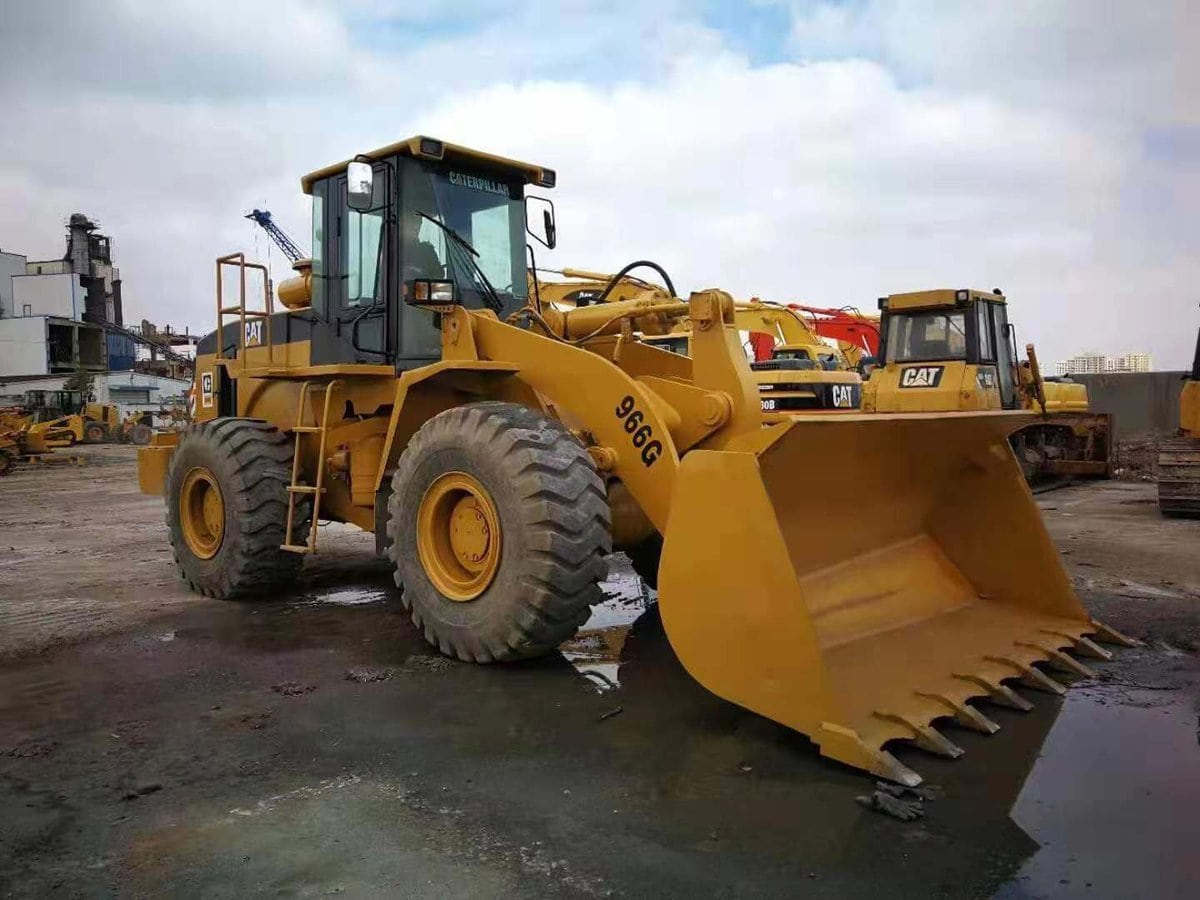 90% New Used Cat 966G Second-Hand Wheel Loader Caterpillar in Stock - Image 4