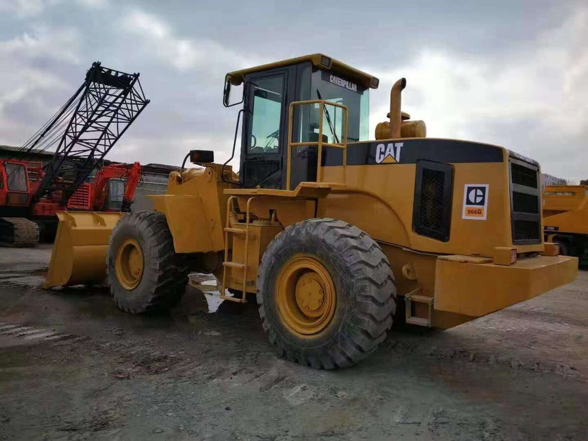 90% New Used Cat 966G Second-Hand Wheel Loader Caterpillar in Stock - Image 2