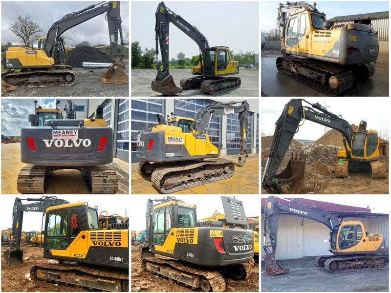 Second-hand Volvo EC140BLC
