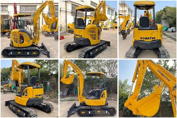 Used KOMATSU PC30