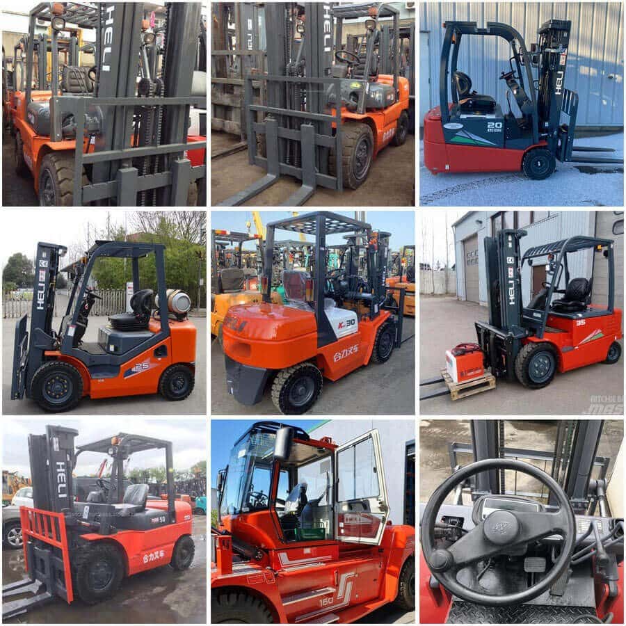 China Used Forklift Heli K50