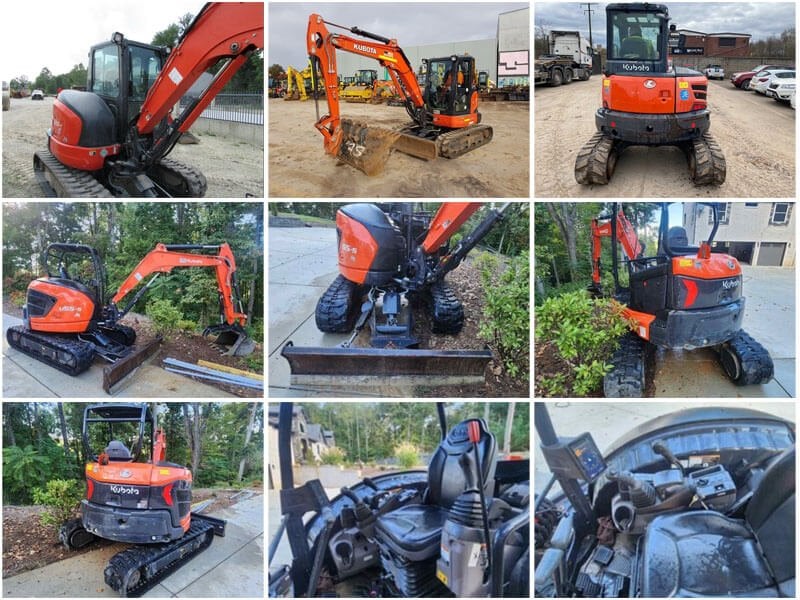 used Kubota U55