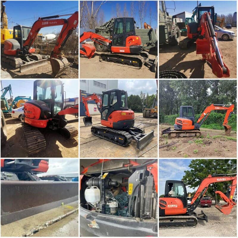 used Kubota KX155-5