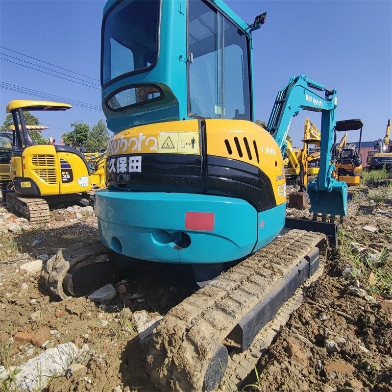 Used Kubota U35S Mini Crawler Excavator Origin Japan Track Excavator - Image 2