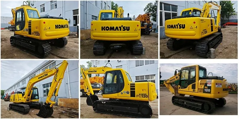 Used Komatsu PC120 China 2nd hand digger for sale