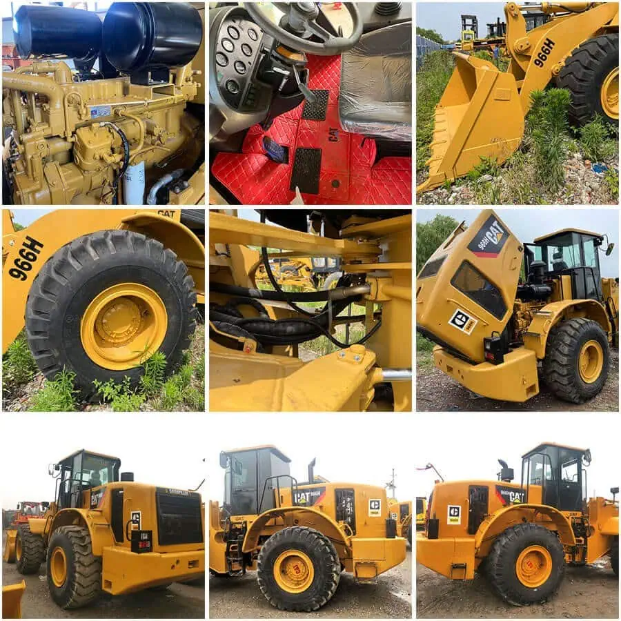 Used CAT 966H For Sale Caterpillar 966 Loader 6 tons Front End Loaders