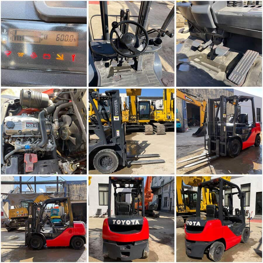 Used Toyota Forklift For Sale Second Hand Toyota 30 3 Tons Price