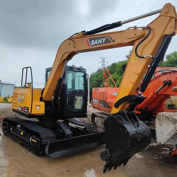 used Sany SY75C excavator for sale