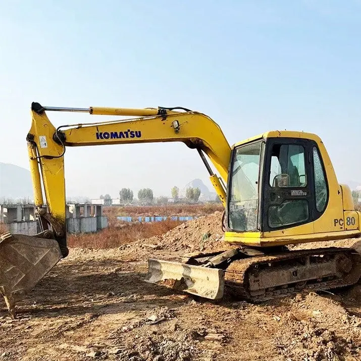 Used Komatsu PC80 Excavator in Good Condition and Low working Hours - Image 3