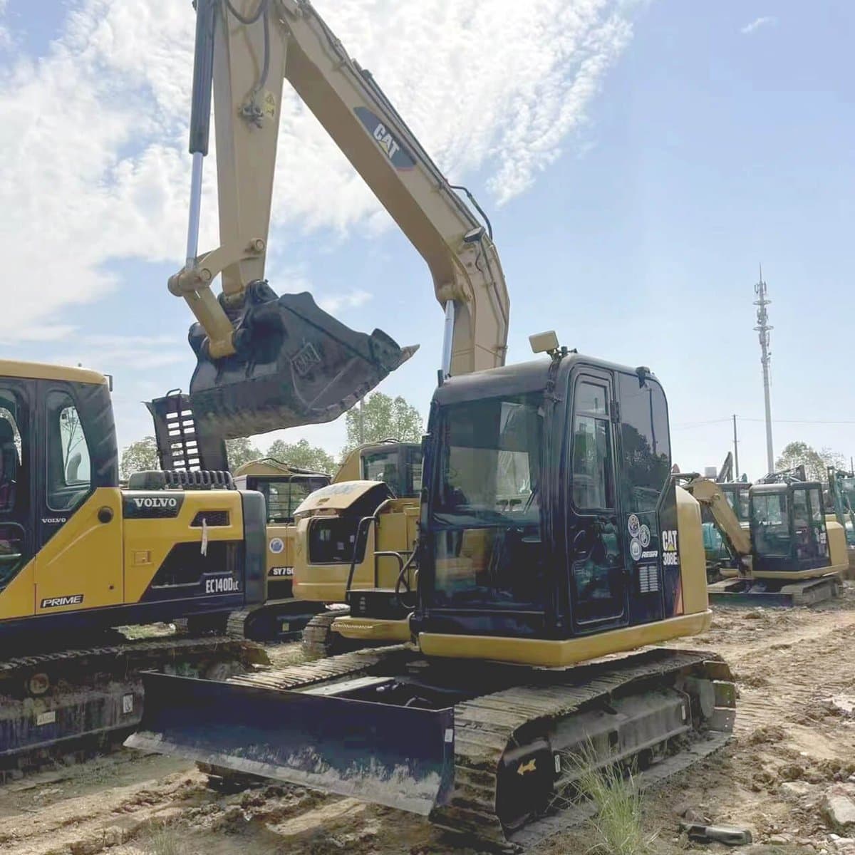 Used CAT 308E2 For Sale Second-hand Small Excavator Caterpillar 308E
