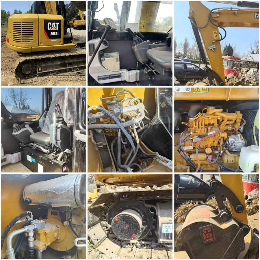 Used CAT 308E2 For Sale Second-hand Small Excavator Caterpillar 308E