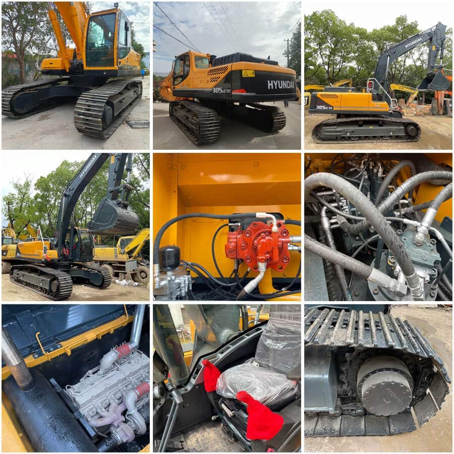 Used Hyundai R305LC-9T Excavator For Sale R305 R305LC R305LC-9 30 Tons