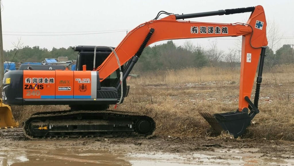 evaluate the used excavator
