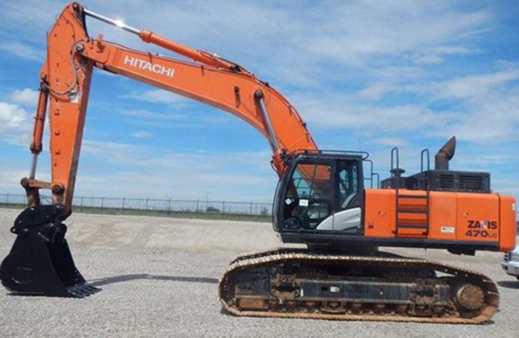 price of a used excavator