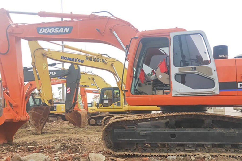 price of a used excavator