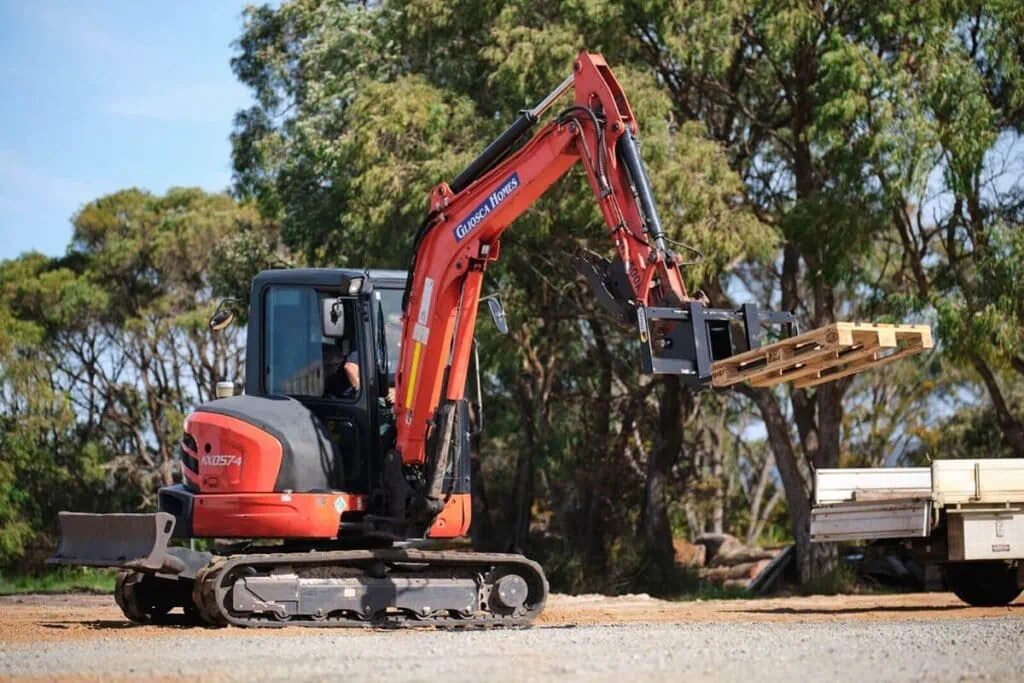excavator fork 1