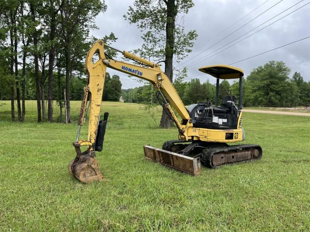 used komatsu mini excavator