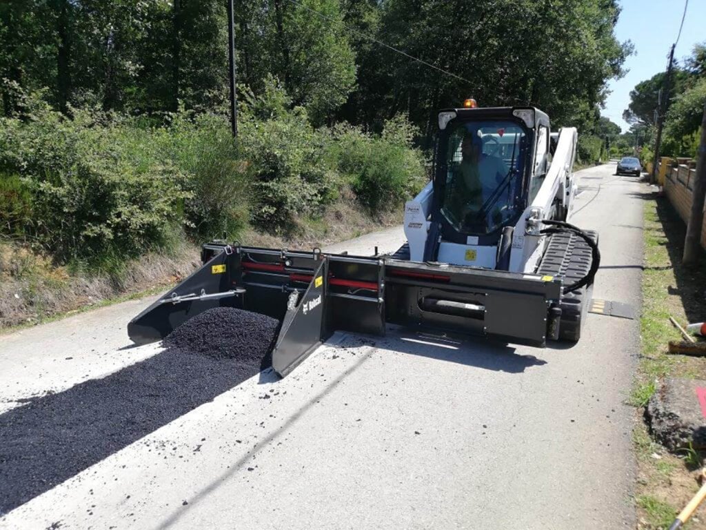 Wheel Loader asphalt paver