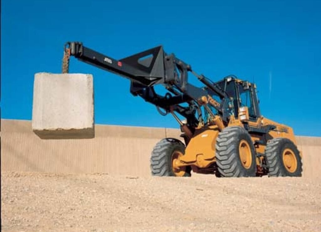 wheel loader hook
