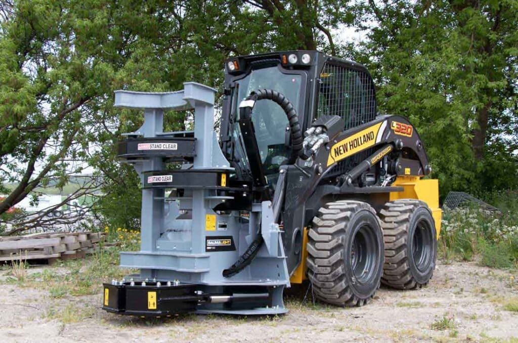 wheel loader shear 3