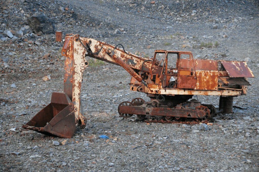 How to Prevent Excavator Rust