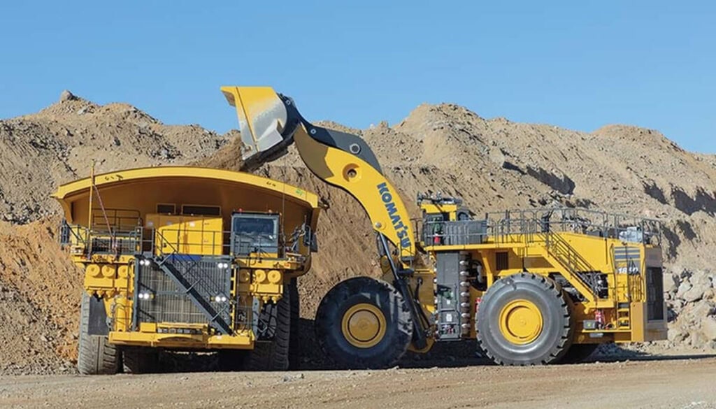 Komatsu WE2350 loader 7