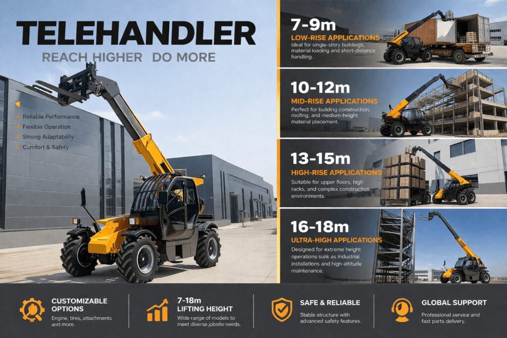 How High Can a Telehandler Lift