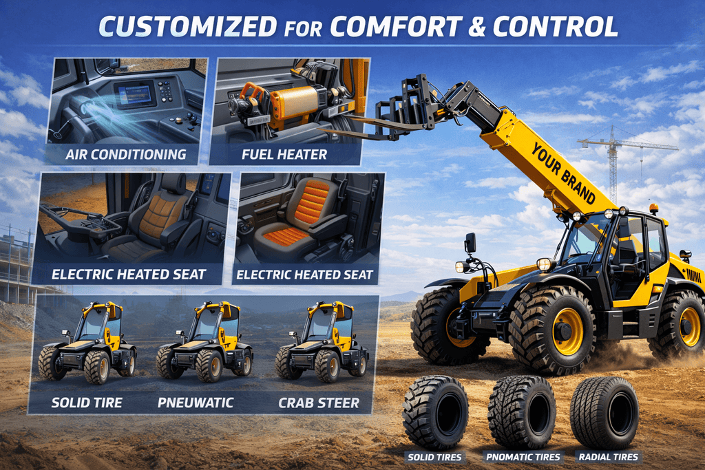telehandler Operator Comfort