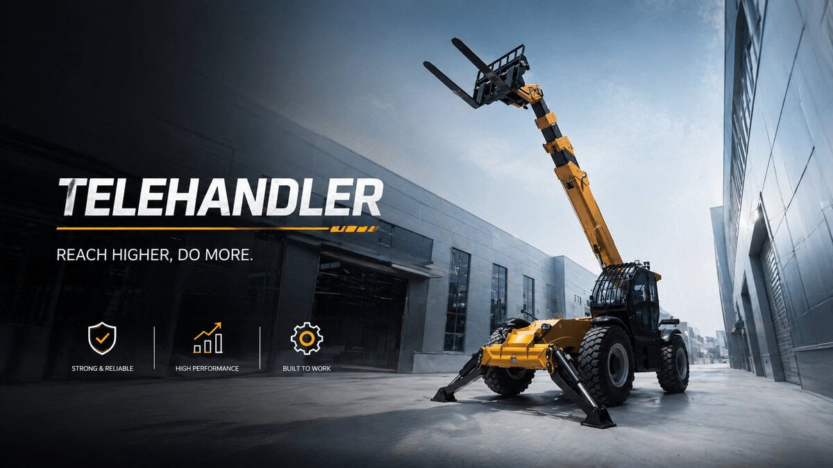 telehandler banners