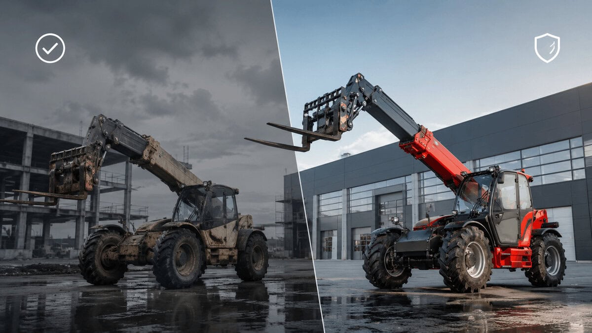 New vs Used Telehandler
