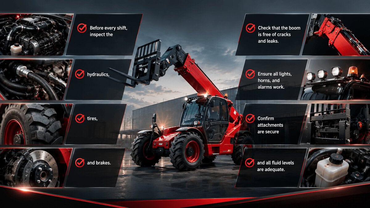 Telehandler Safety Guides