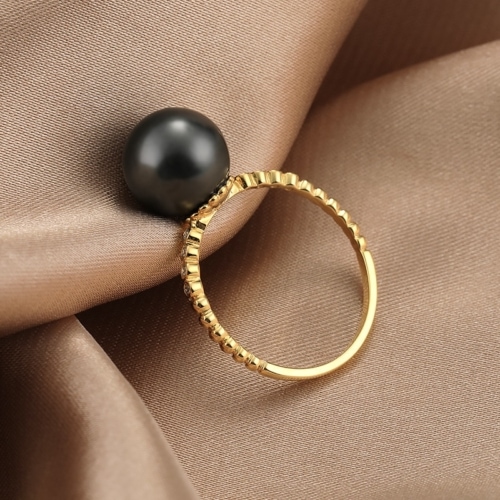 ring mit perle gold