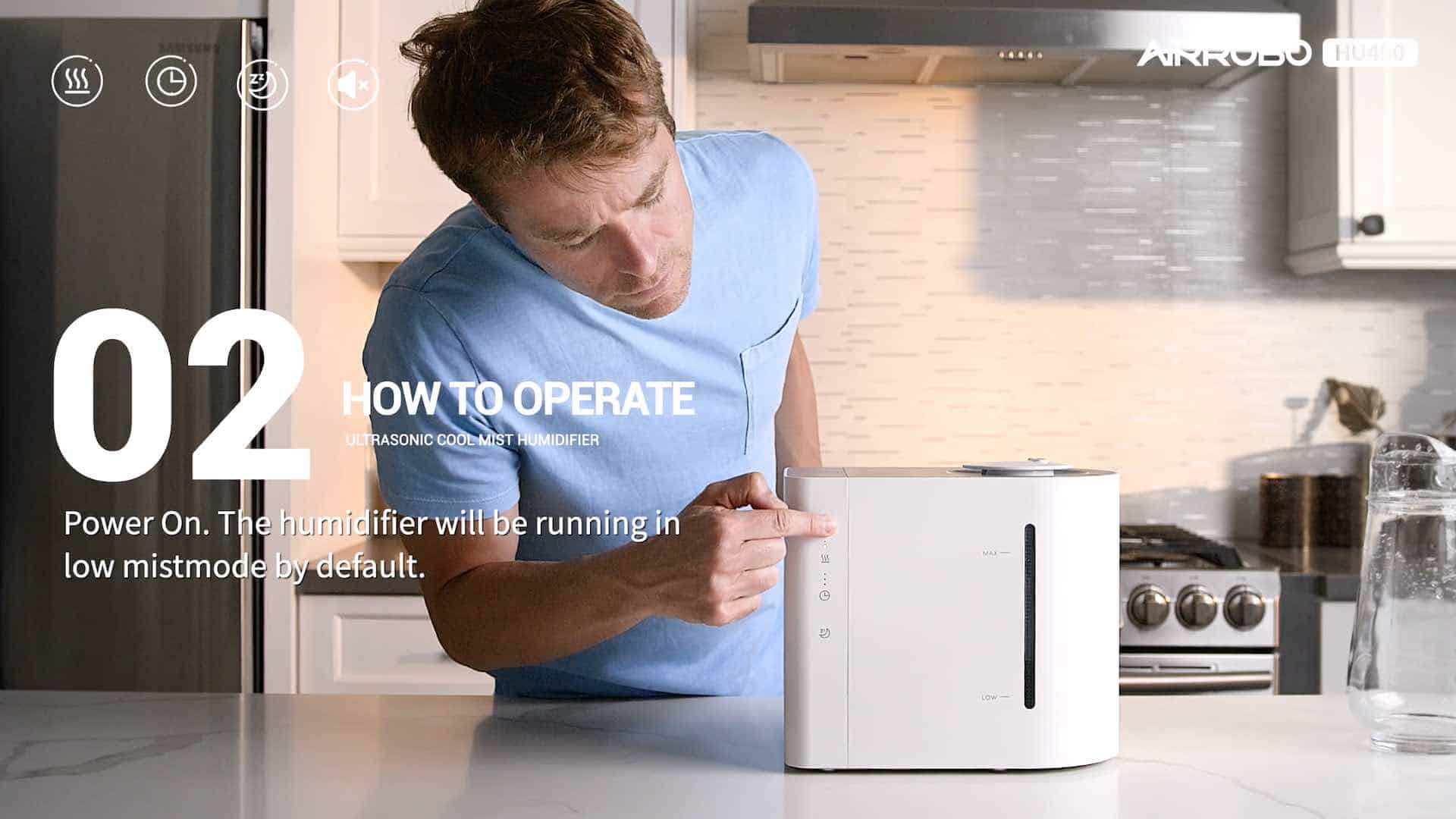 humidifier-compressed How-to video, how-to product video, explainer video