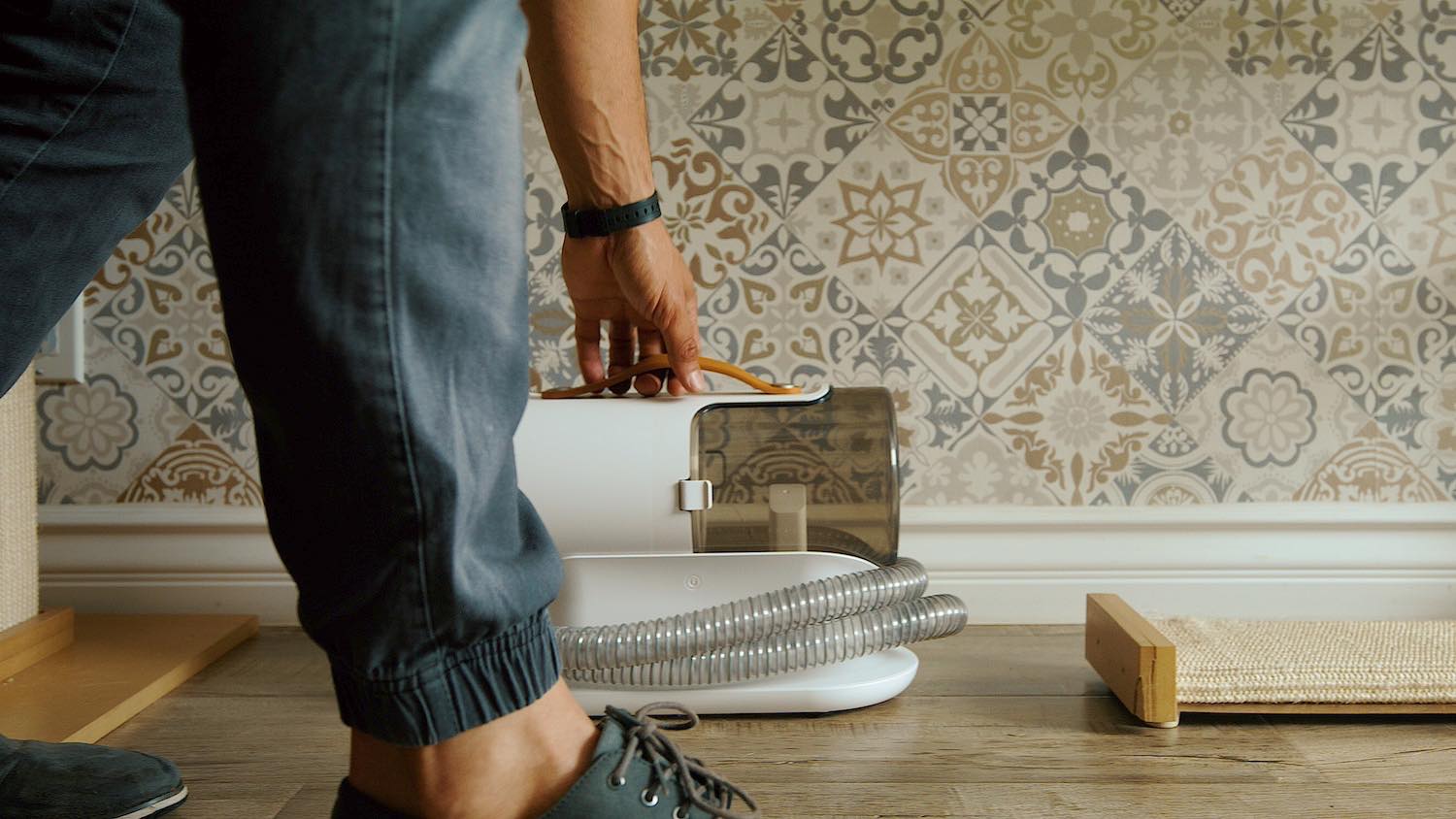 picking something inside a house picking something inside a house