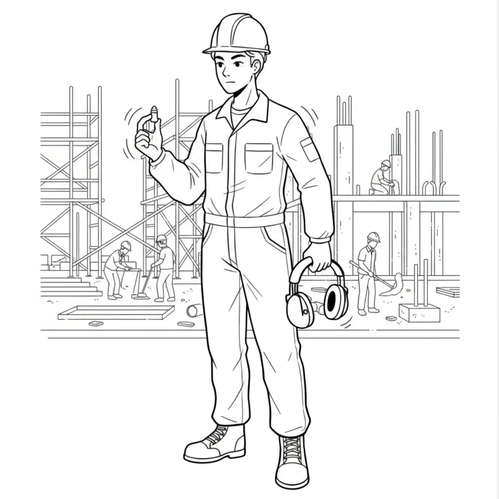 Use earplug and earmuff