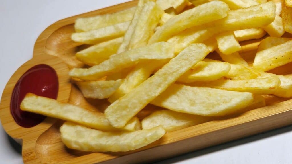 French fries recipe final step