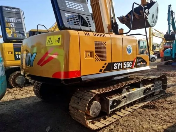 Second hand Sany SY155C Medium Excavator with High Quailty in Stock - Image 4