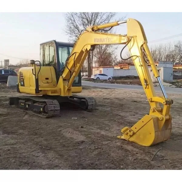 Used Komatsu PC56 Mini Excavator Small Digger with High Quailty - Image 3