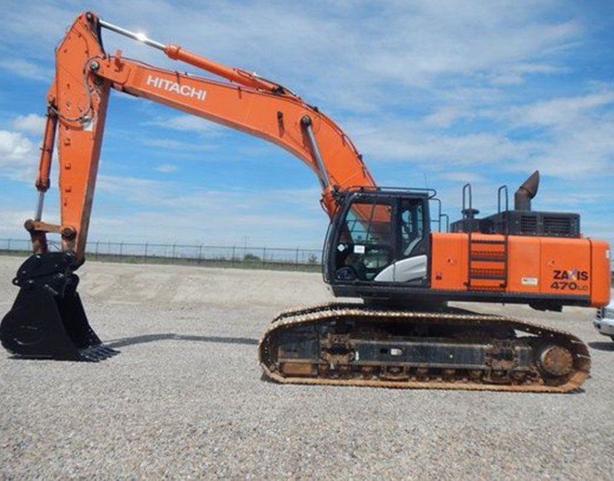 Excavadora usada Hitachi ZX470