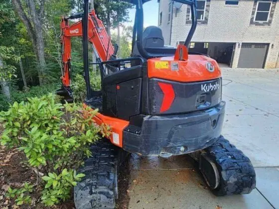 Original Japan Used Kubota U55 Second-Hand Mini Excavator Low Price - Image 2