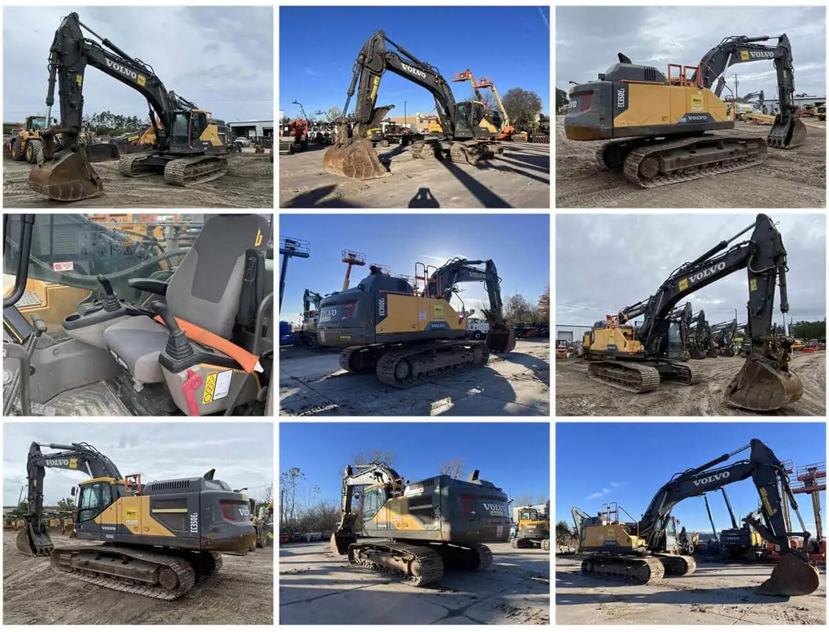 Second-hand Volvo EC350E