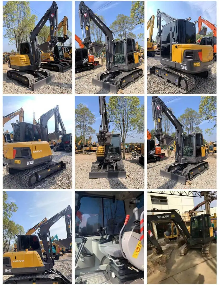 used VOLVO EC60D