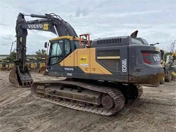 Second-hand Volvo EC350E Used Crawler Excavator For Sale