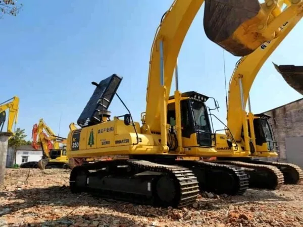 Used Komatsu PC350 Excavator Original Japan with Cheap Price on Sale - Image 3