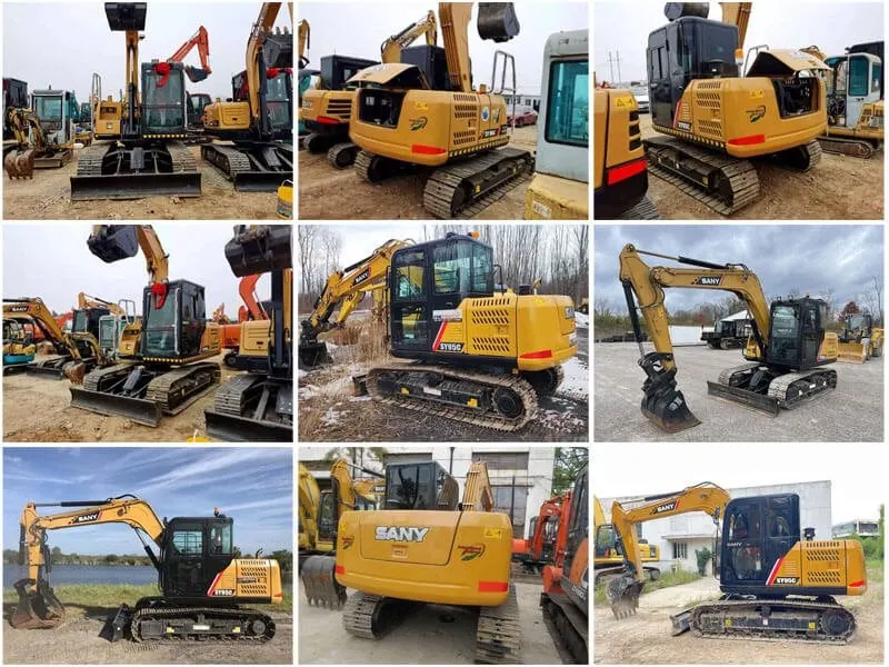 second hand Sany sy95c